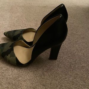 Mix No 6 High Heels - Black & Camo
